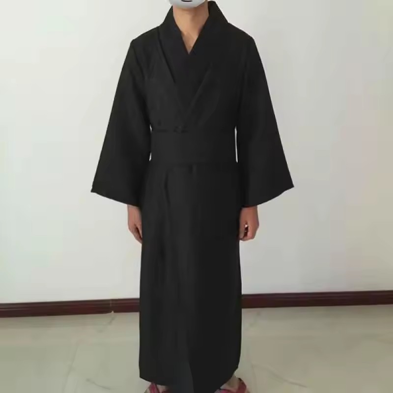 Kimono Yukata Cotton - Японское традиционное самурайское кимоно для мужчин,