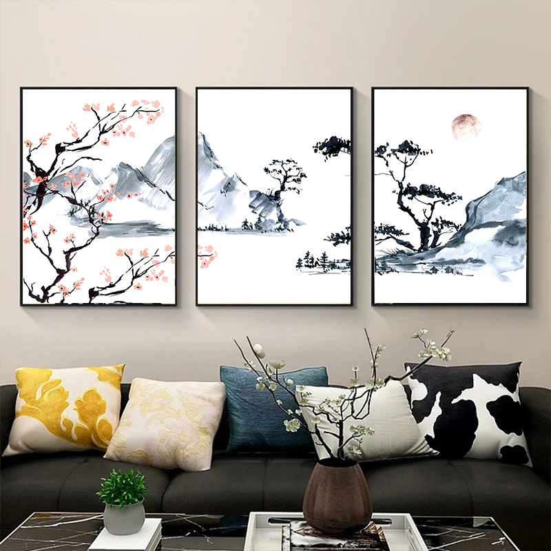 Japanese Lifestyle Home - Картина на холсте в японском стиле