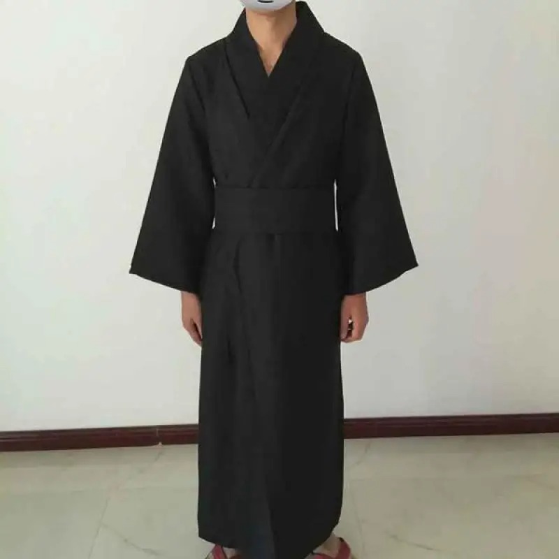 Мужское классическое черное ки – обзор и цена Kimono Yukata Cotton