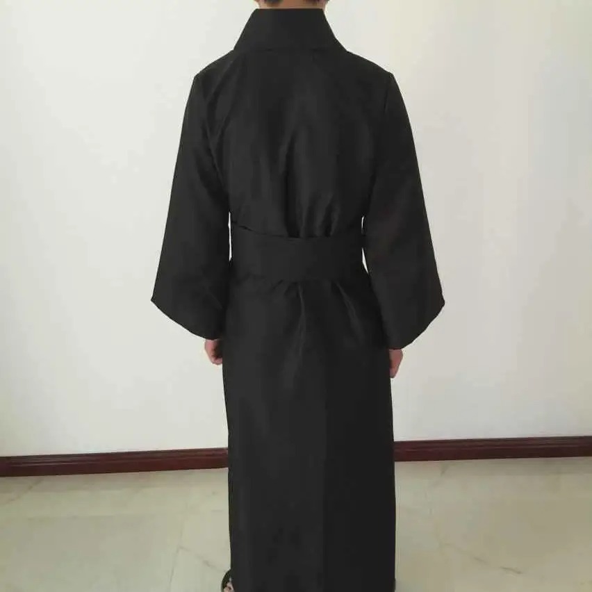 Мужское классическое черное ки – обзор и цена Kimono Yukata Cotton