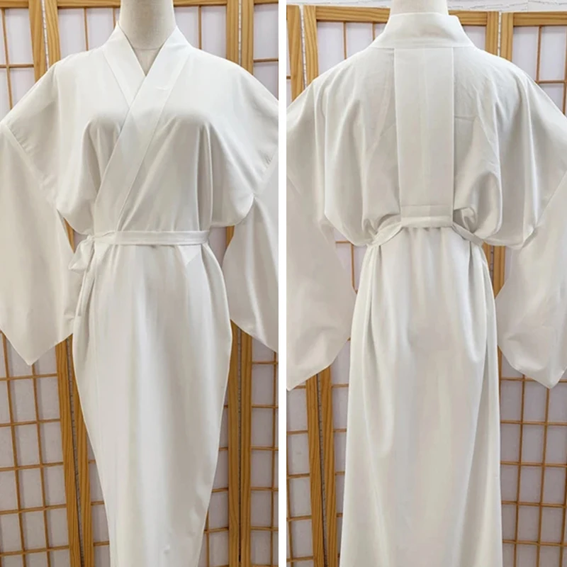 Белое традиционное японское ки – обзор и цена Kimono Yukata Cotton