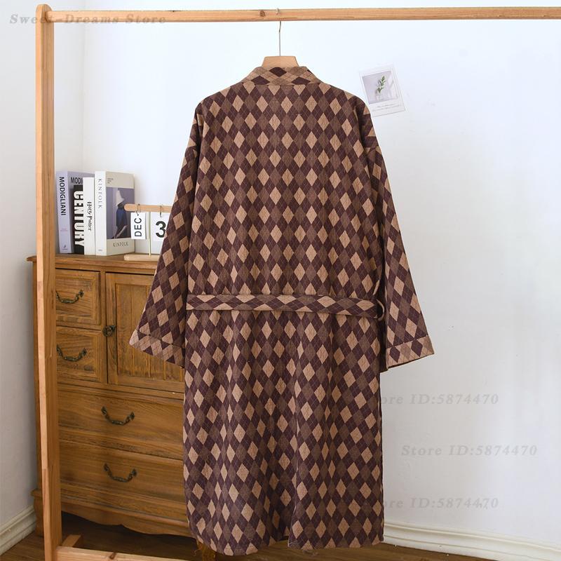 Мужской хлопковый халат-кимоно – обзор и цена Kimono Yukata Cotton
