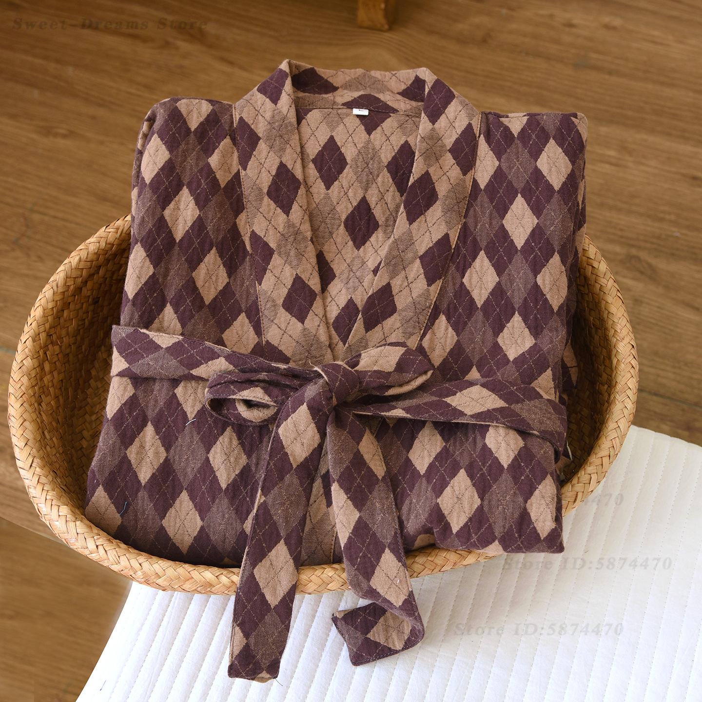 Мужской хлопковый халат-кимоно – обзор и цена Kimono Yukata Cotton
